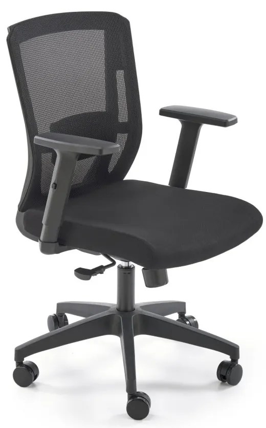 Scaun de birou Paredes negru H107 cm