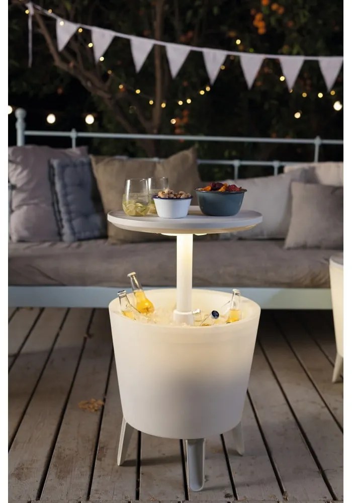 Măsuță bar luminoasă de grădină cu frapieră Keter Cool Little