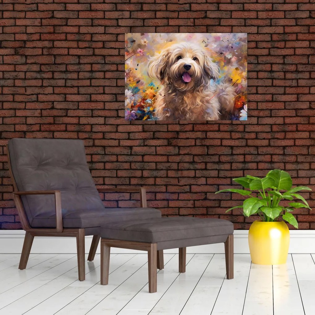 Tablou - Happy Dog II. (70x50 cm)