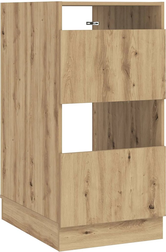 vidaXL Dulap de rufe Stejar Artizanal 50 x 68 x 102 cm Lemn compozit