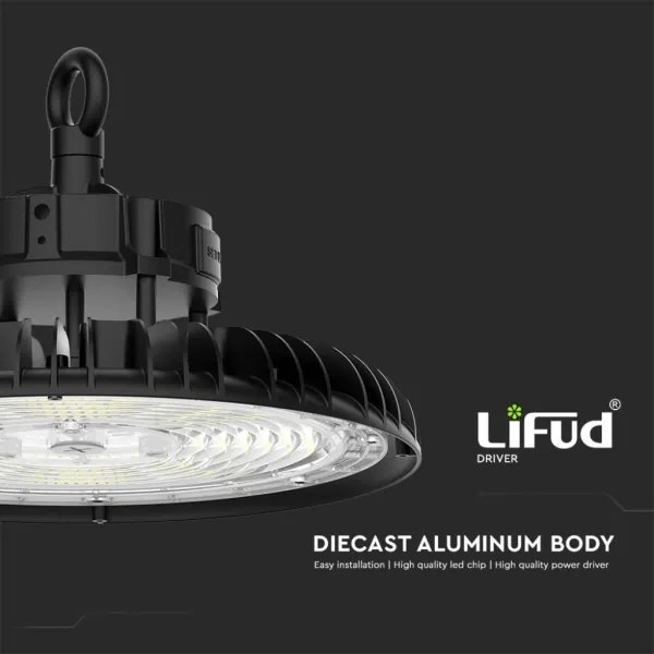 LED Lumină Industrială UFO High Bay 200W 230V 3000K/4000K/6000K IP65