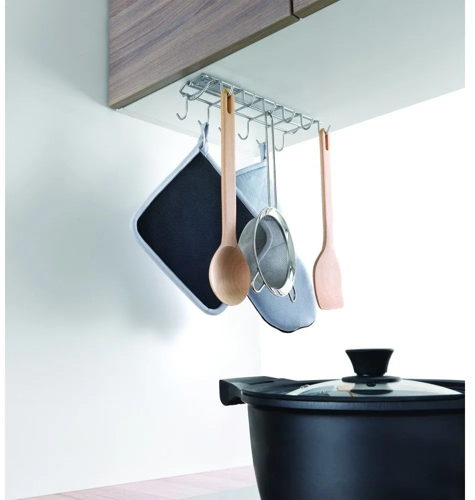 Suport de bucătărie din oțel inoxidabil Metaltex Slide