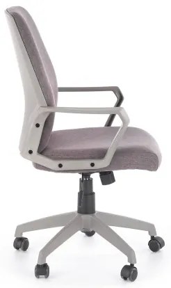 Scaun de birou LONA, alb/gri deschis