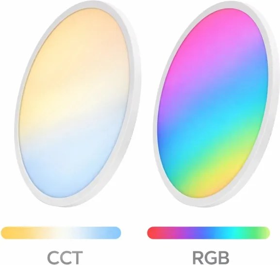 Plafonieră LED RGBW dimabilă Aigostar LED/36W/230V 3000-6500K alb + telecomandă