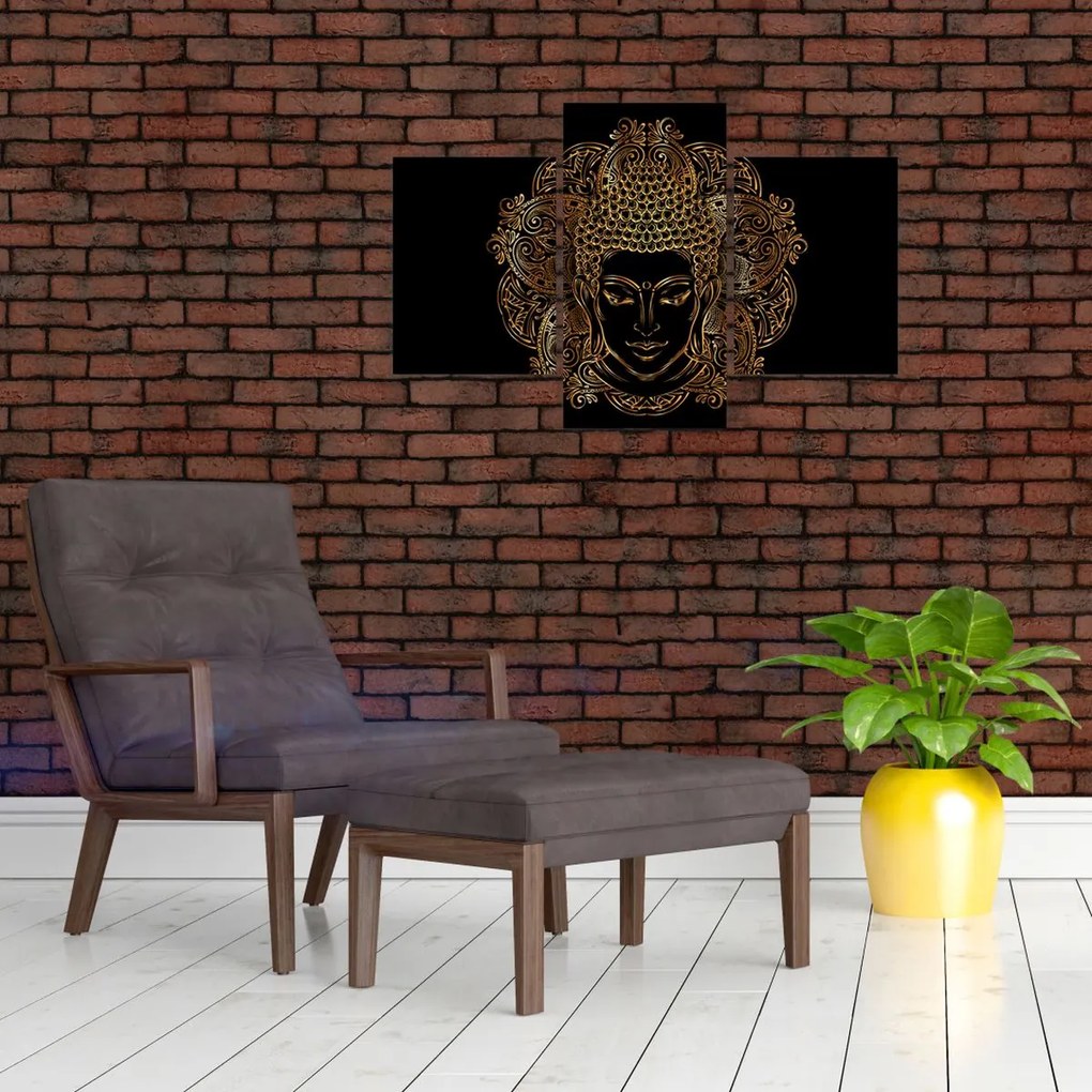 Tablou - Buddha auriu (90x60 cm)