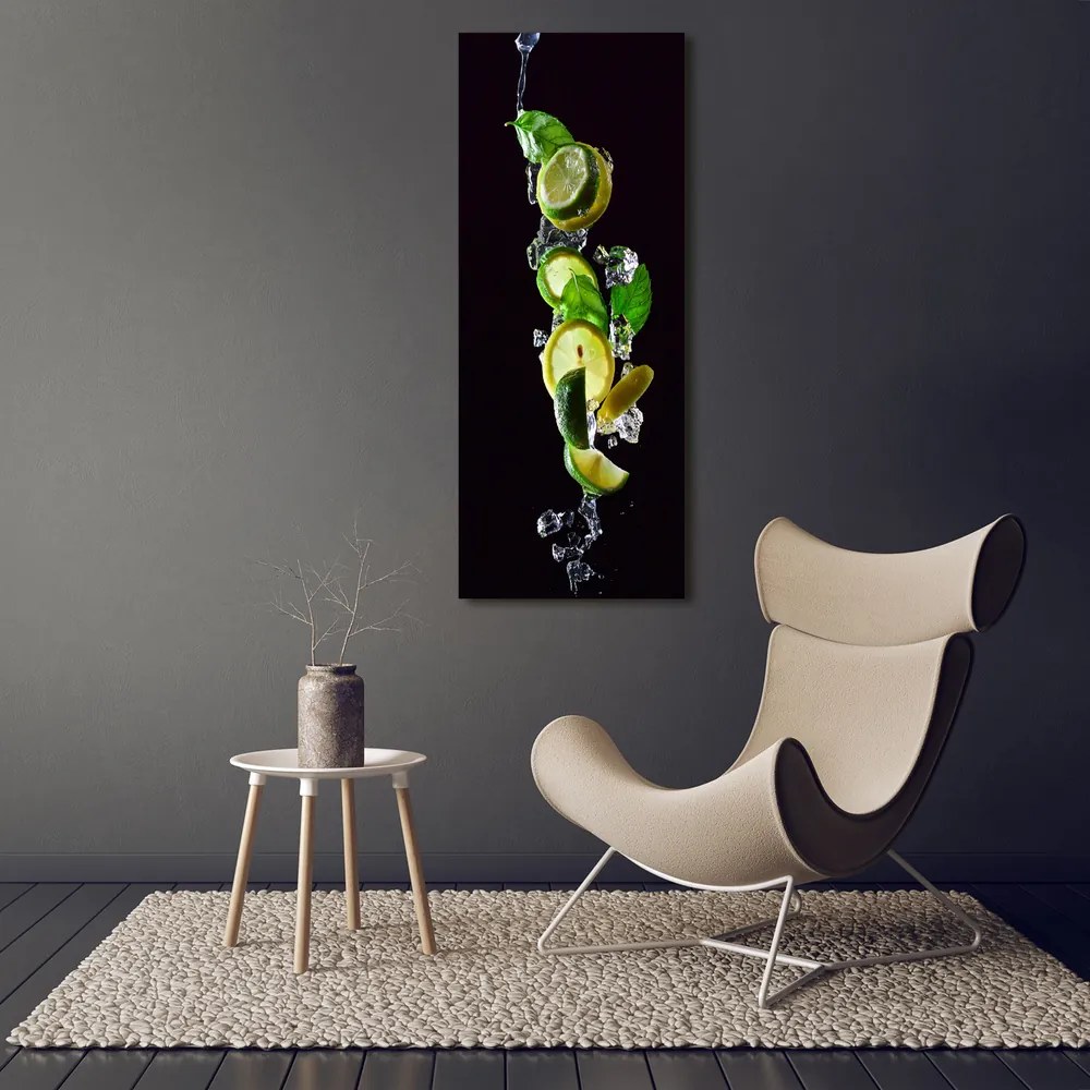 Tablou canvas Lime si lamaie