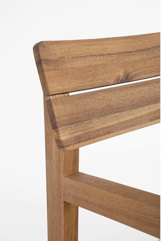 Scaun de grădină în culoare naturală din lemn masiv Rodano – Bizzotto