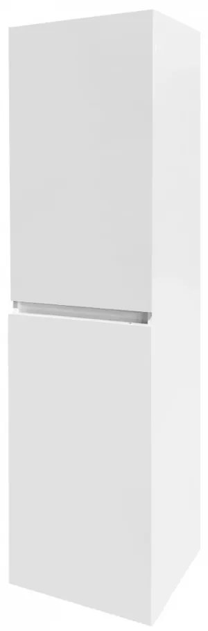 Dulap lateral Cube montat pe perete, alb