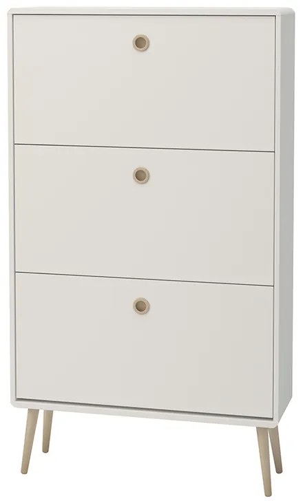 Pantofar Culoare Alb, PRIMO