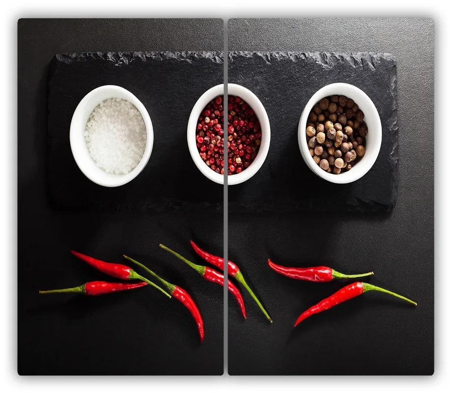 Tocator din sticla Condimente și chili