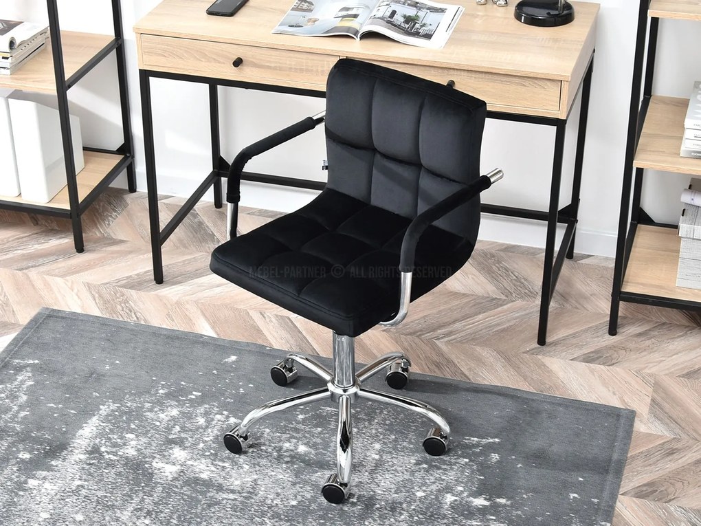 Scaun Elita (negru + crom). Promo -10%. 1110023