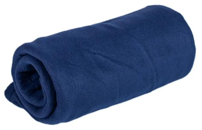 Pătură din fleece albastru 200x150 cm - JAHU collections