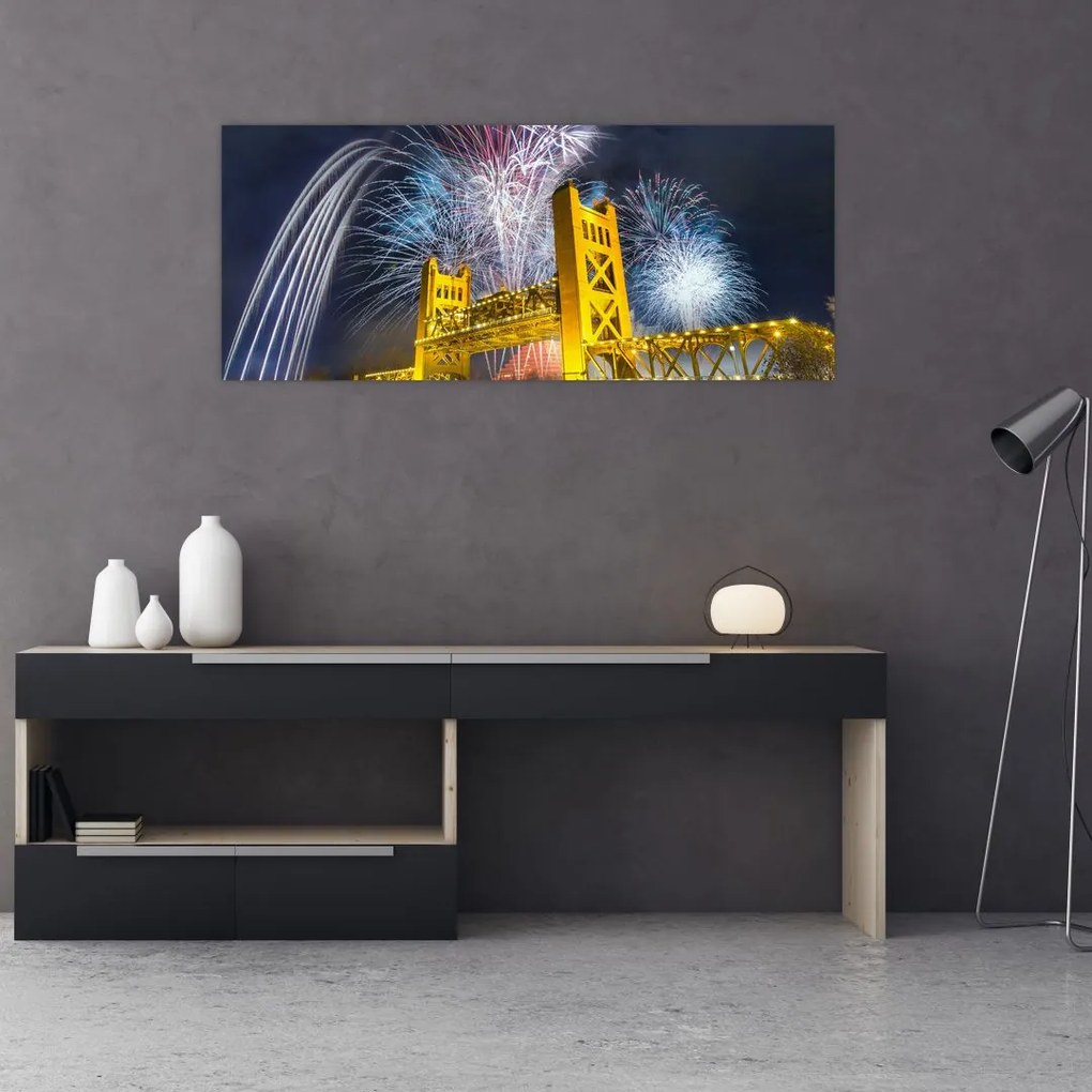 Tablou - Noaptea de Revelion (120x50 cm)