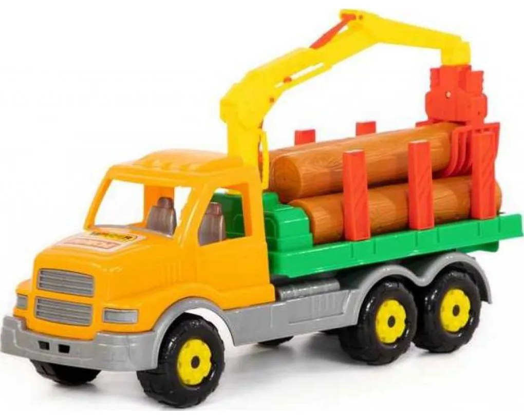 Camion cu lemne - Gigant, 47x16x26 cm, Wader