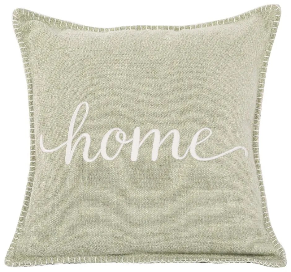 Pernă decorativă Tiseco Home Studio Damian W, 45 x 45 cm, verde