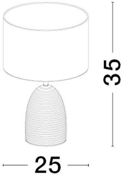 Veioza/Lampa de masa design decorativ CHEMPO