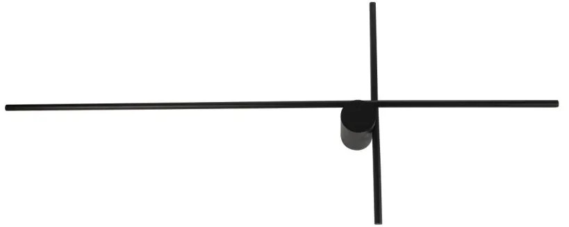 Aplica LED de perete stil minimalist FRANK A negru
