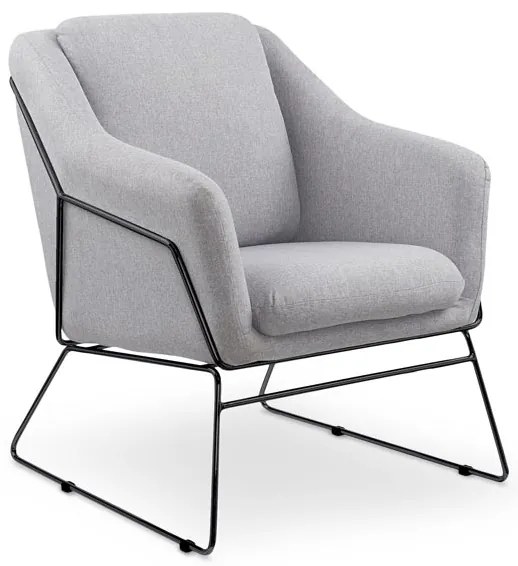 Scaun relax Culoare Gri Deschis, HAMAR 2