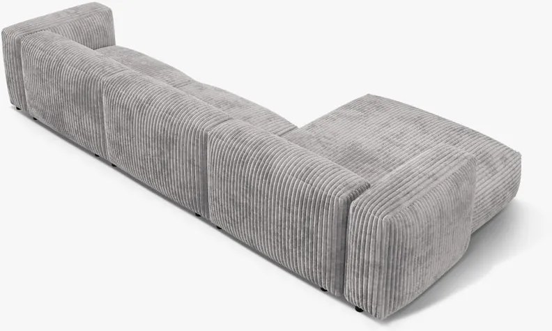Coltar modular Martina corduroy Tilia L332 cm