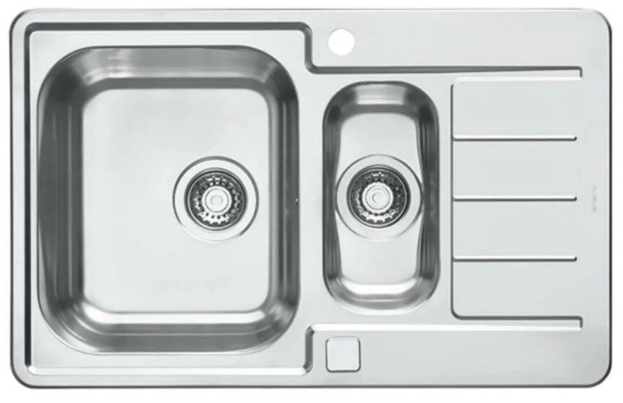 Chiuveta inox Alveus Line Maxim 70 Satin 79x50 cm