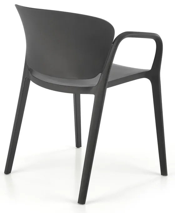 Scaun de bucaterie Layne, negru