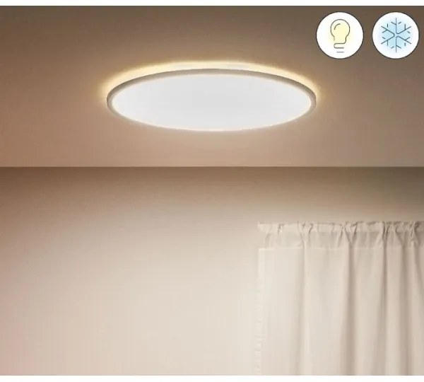 WiZ - Lampă LED plafon SUPERSLIM dimabilă LED/32W/230V alb Wi-Fi