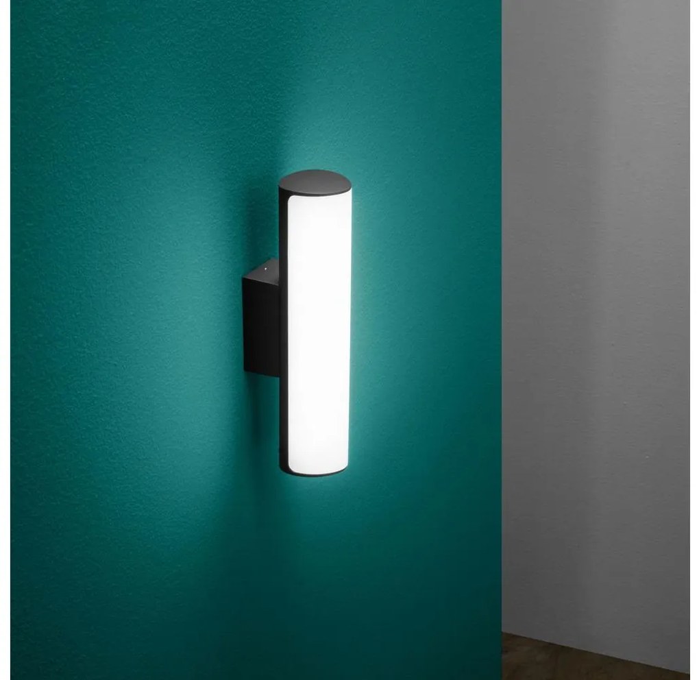 Aplică LED de exterior Ideal Lux ETERE LED/9,5W/230V 4000K IP44 negru