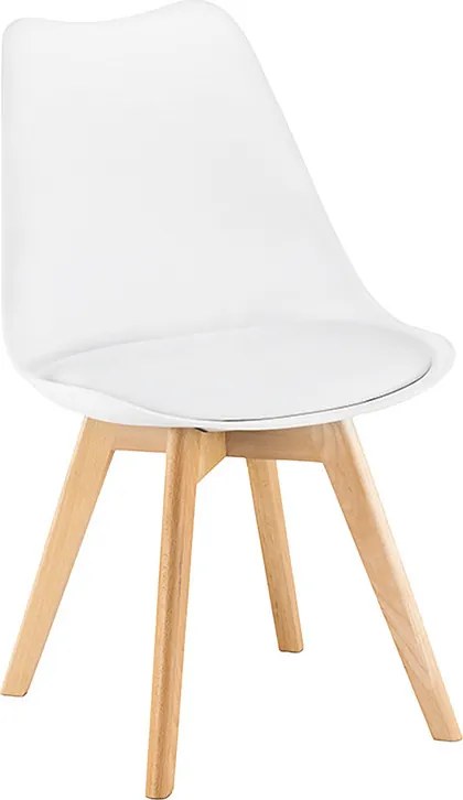 Set de sufragerie Liva 4+1 alb-alb