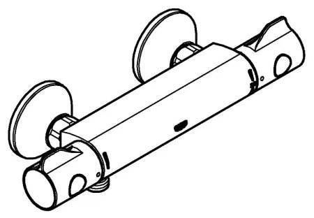 GROHE 34558000 - Baterie termostatică de duș GROHTHERM 800 DN 15 crom lucios