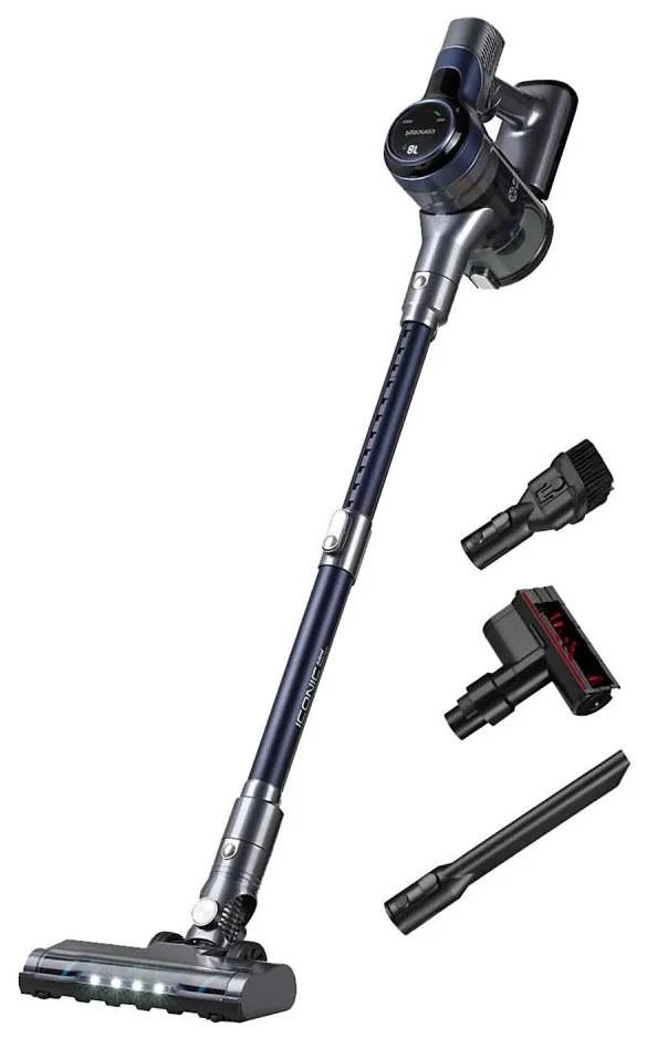 Aspirator vertical de mână 2 în 1 Concept VP6040 ICONIC ANIMAL 200W/22,2V 2200 mAh albastru