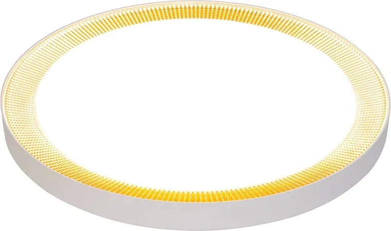 Plafonieră Smart LED Pulsar Gold Ring 36W, Diametru 55cm, Temperatură Culoare Reglabilă 3000K-6500K, Design Modern Auriu pentru Iluminat Interior