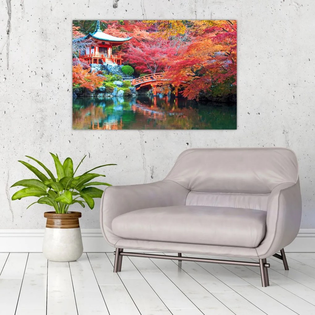 Tablou - Peisaj oriental (90x60 cm)