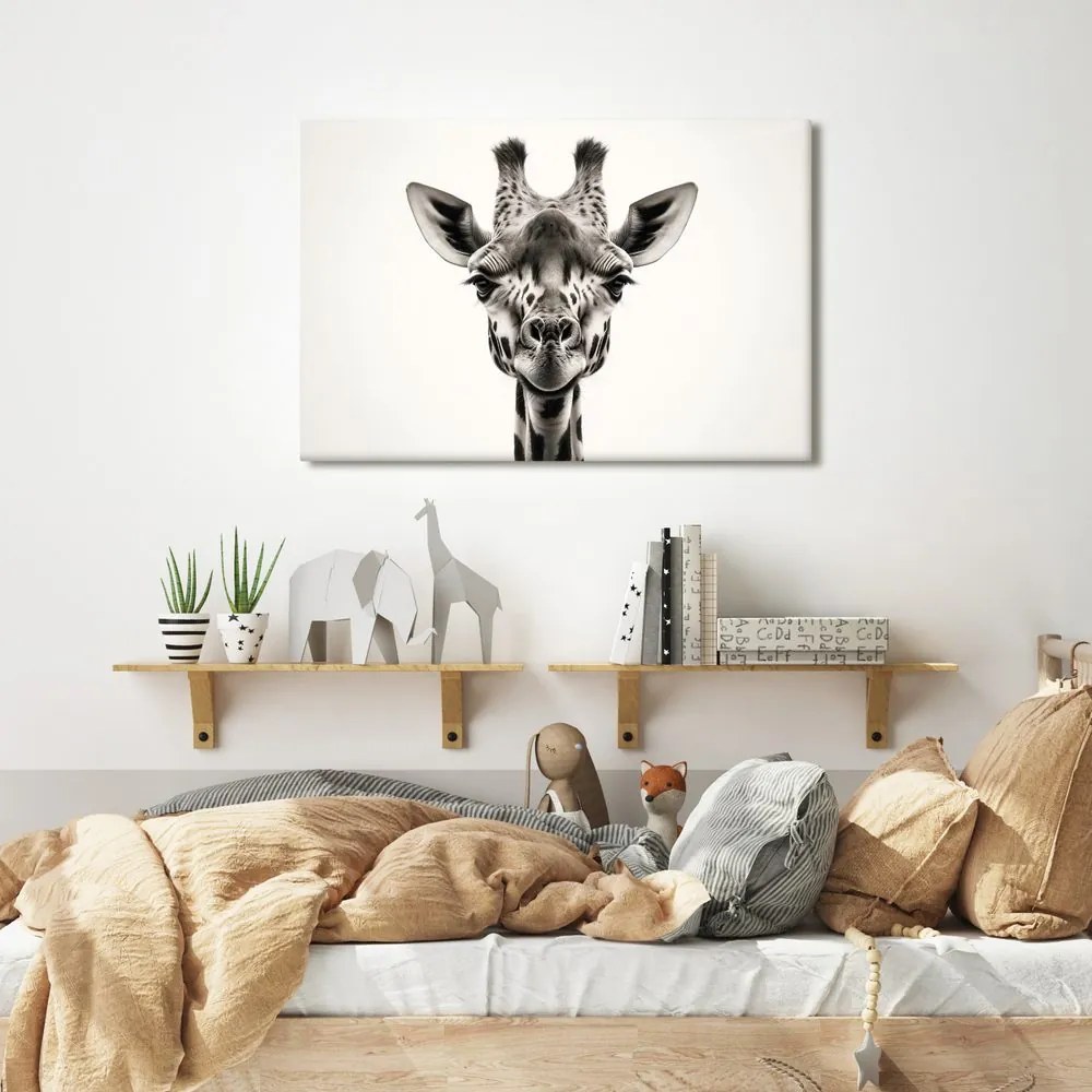 Tablou portret girafă