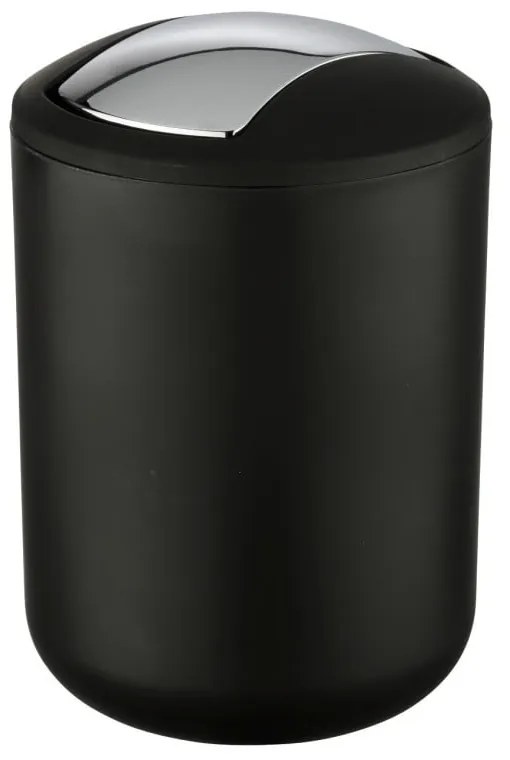 Coș de gunoi Wenko Brasil S, înălțime 21 cm, negru