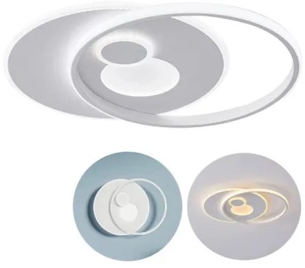 Plafonieră LED dimabilă AKON LED/38W/230V 2700-5500K Wofi 11621 + telecomandă