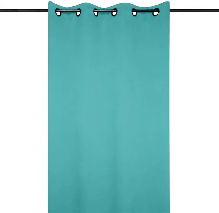 STOF Draperie groasă blackout NOTTE turcoaz 135 x 180 cm 1 buc