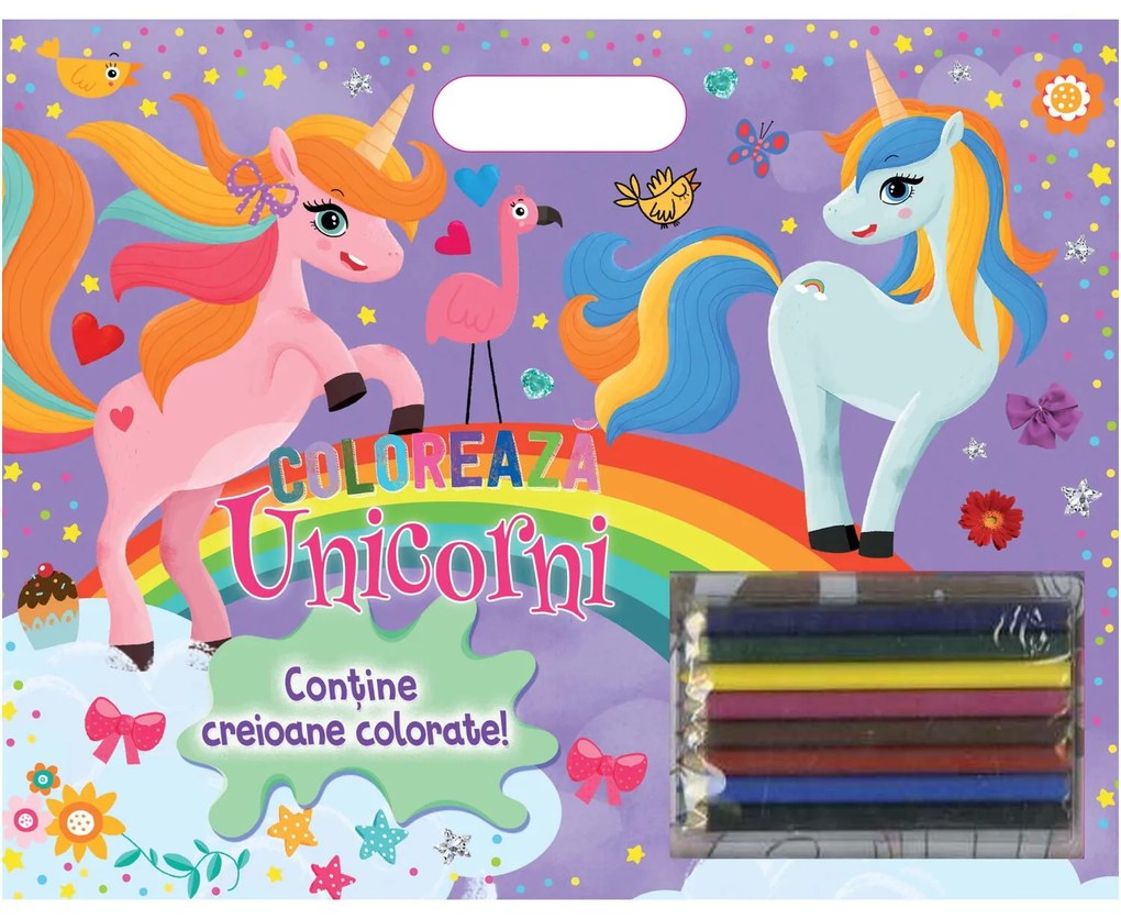 COLOREAZA - UNICORNI (CREIOANE) - GIRASOL (978-606-024-245-1)