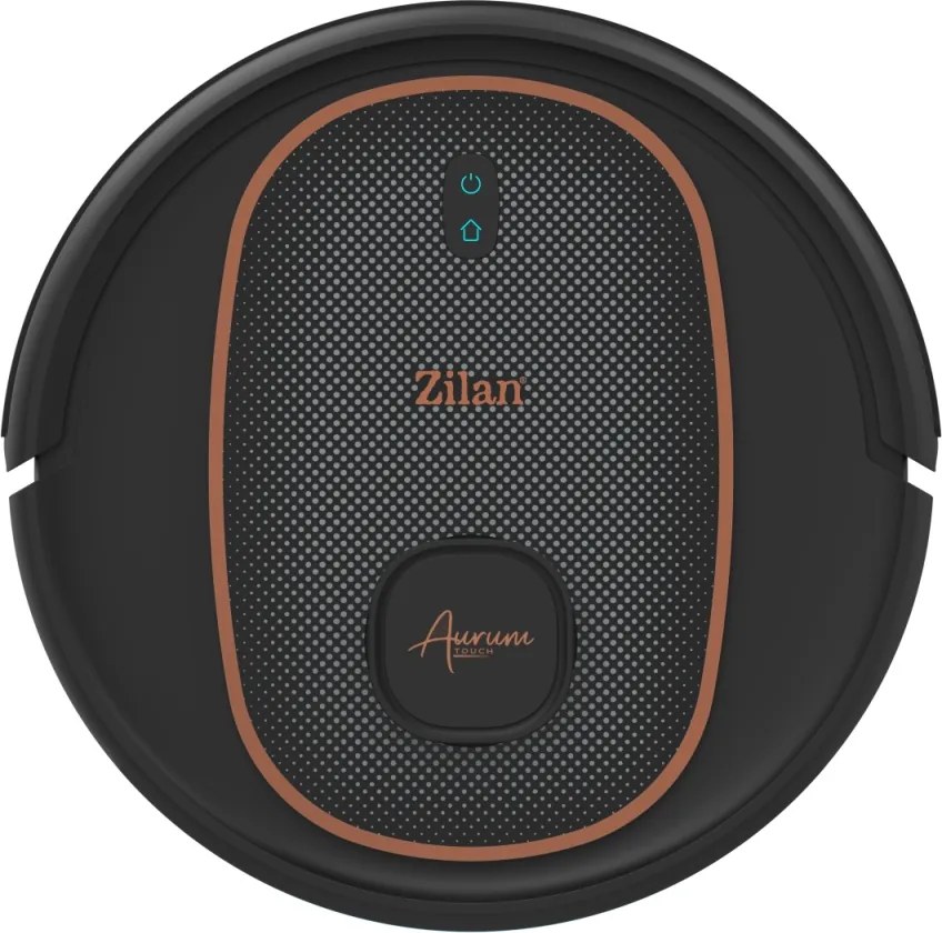 Aspirator robot Zilan ZLN5500 Aurum cu statie de colectare praf, Putere 600W, 3 trepte putere, baterie 3200mAh, Control Vocal, WiFi