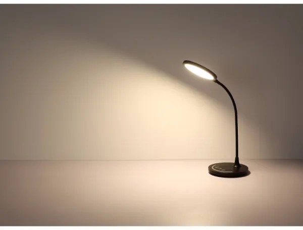 Lampă LED tactilă dimabilă de masă Globo 58483 KENNY LED/12W/230V negru