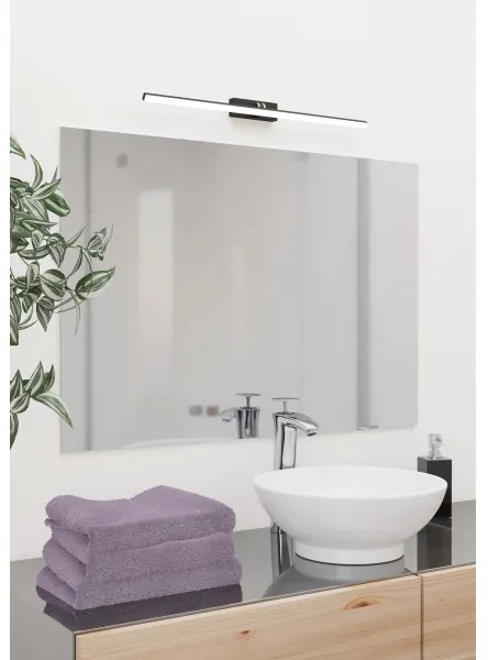 Eglo 900475 - LED iluminare oglindă baie VERDELLO LED/5W/230V IP44 negru