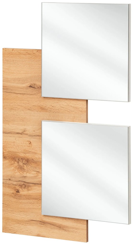 Rafturi cu oglindă Elaine 20 WTW EY typ 07 (alb + stejar wotan). Promo -13%. 1024242