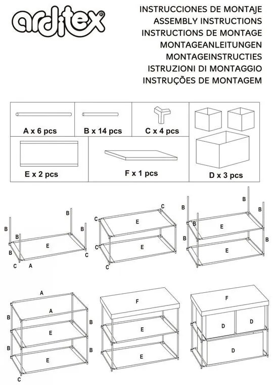Patrula Cățelușilor Raft de depozitare pentru jucării cu 3 compartimente 53x30x60 cm