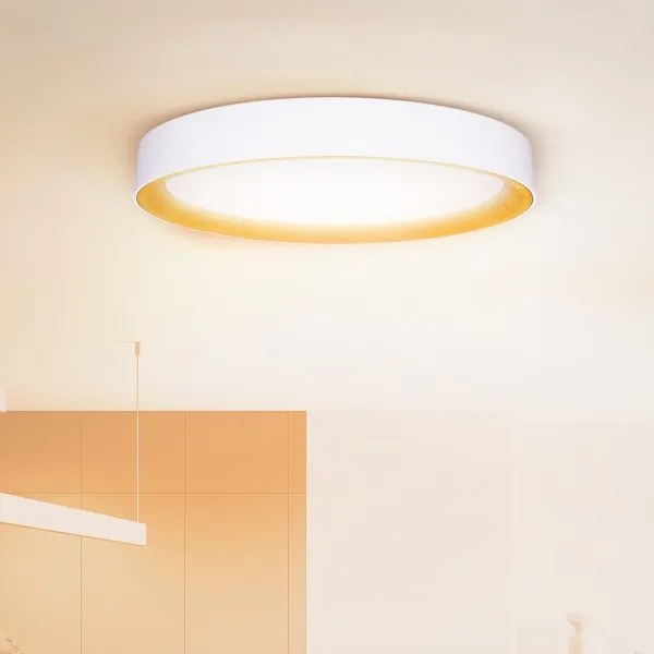 Brilagi - Plafonieră LED LARIOS reglabilă LED/72W/230V albă Ø 59 cm + telecomandă