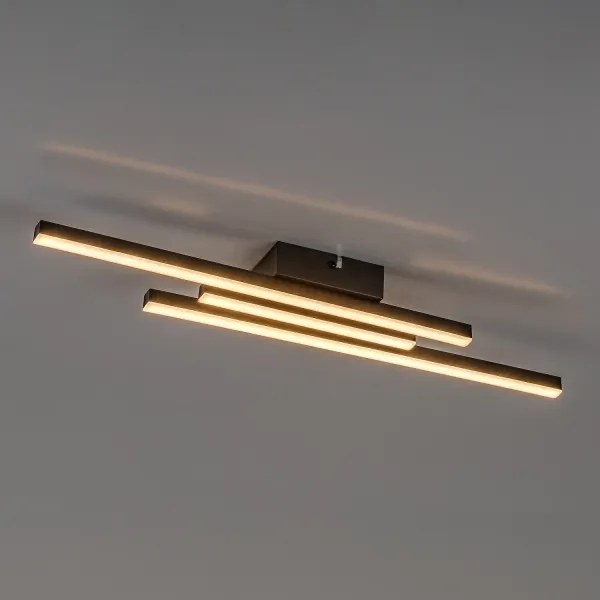 Rabalux 71528 - Plafonieră LED LIRIEN LED/18W/230V 3000K neagră