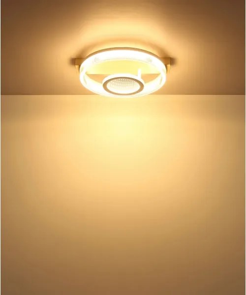 Globo 48046D5 - Plafonieră LED ZARA LED/18W/230V 3000K 33x36 cm