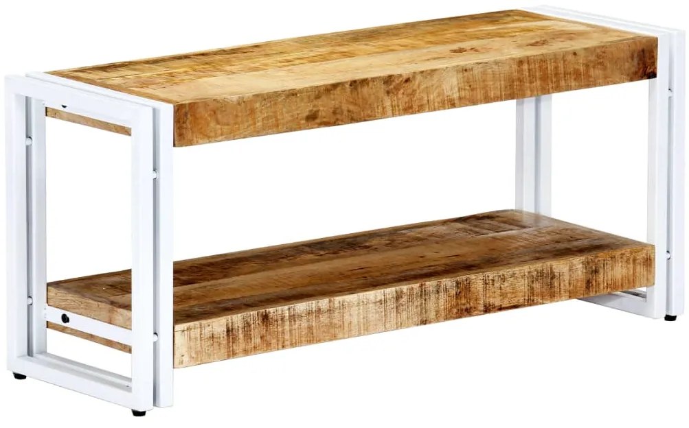 vidaXL Comodă TV, 90 x 30 x 40 cm, lemn masiv de mango