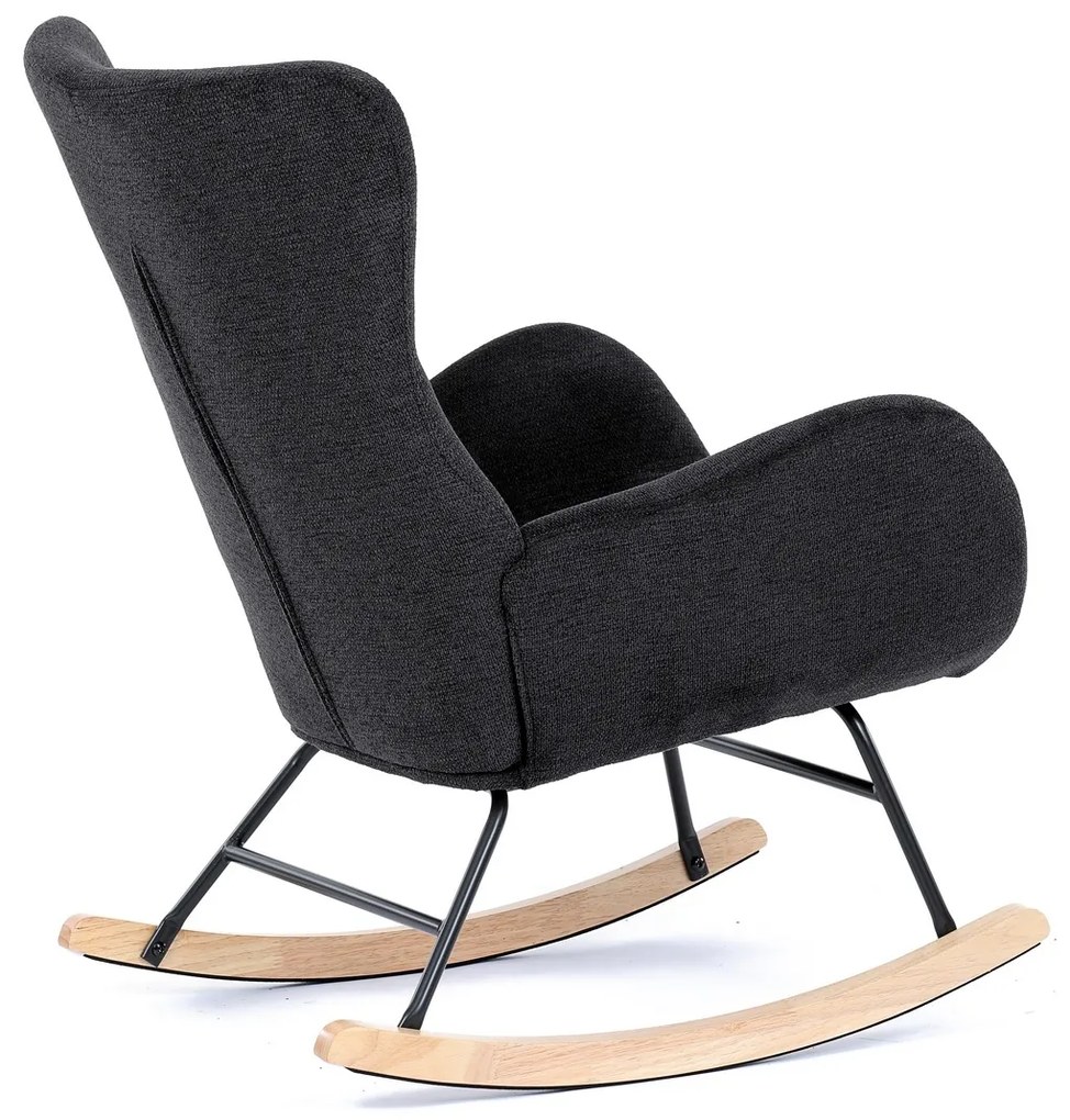 Fotoliu balansoar BK2, negru