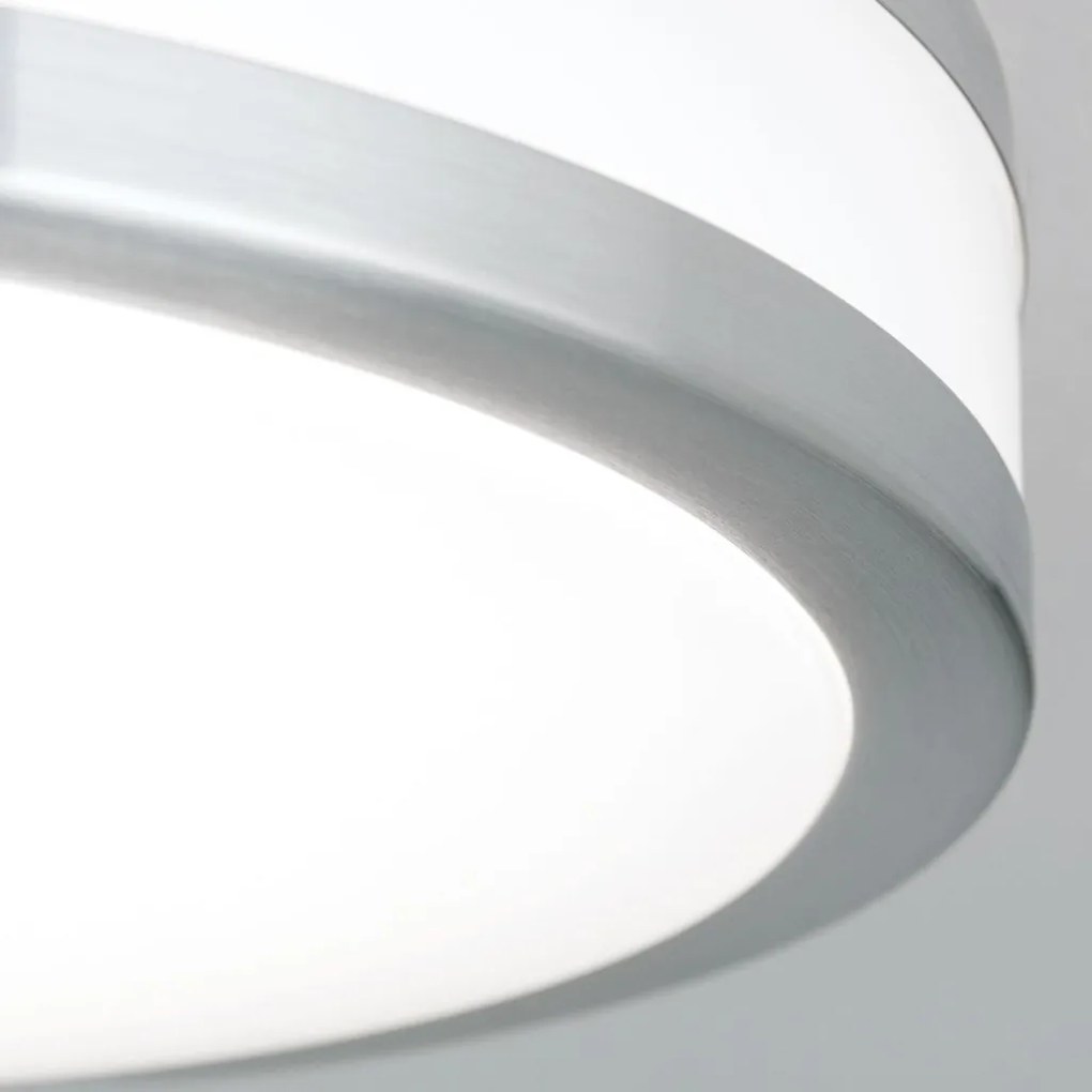 Plafoniera LED moderna NEDO D-28,5cm alb/aluminiu