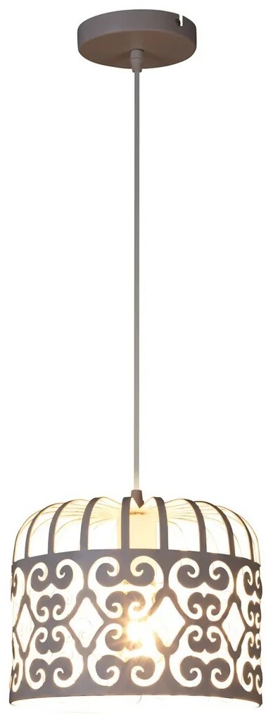 Pendul design clasic ALESSANDRA alb mat 2161 RX
