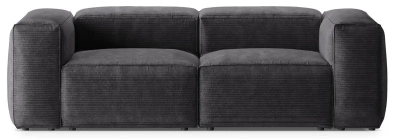 Canapea 2 locuri Bergamo velur reiat L224 cm
